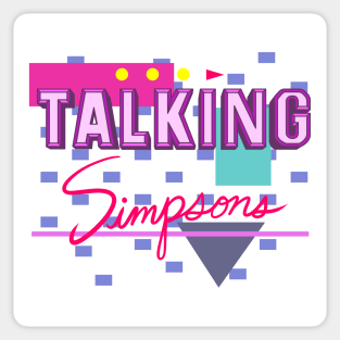 Eye On Talking Simpsons Sticker